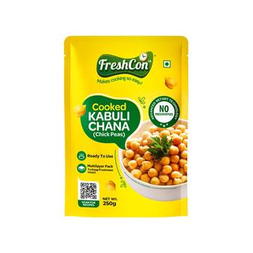 Freshcon Cooked Kabuli Chana (Chick Peas)
